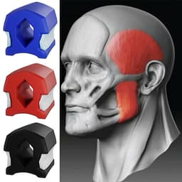 Jaw Exerciser Facial Jaw Toner Define Jawline Neck Exercise Ball Jaw Neck Toning Fitness Ball for Face Lift Double Chin