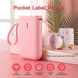  Máy In Nhãn Di Động Bỏ Túi D11 Tương Thích Với Smart Phone Hệ Điều Hành iOS Android