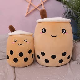 Gấu Bông Gối Ôm Thú Bông, Nhồi Bông Hình Ly Trà Sữa Xinh Xắn Ngộ Nghĩnh Siêu Hot