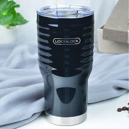 Ly Giữ Nhiệt Lock&Lock Wave Tumbler - Đen