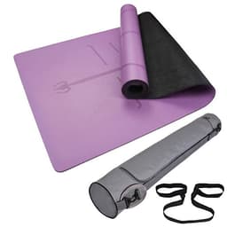 Thảm Tập Yoga Định Tuyến Da PU Cao Cấp Amalife + Túi Đựng Thảm Tập Yoga Định Tuyến + Dây Buộc Thảm Tập Yoga Định Tuyến