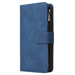 For iPhone 11 iPhone 11 pro iPhone 11 pro max PU Leather Side Magnetic Buckle Multi-card Bracket Full Protective Case with Zipper Wallet Style:iPhone 11 Pro