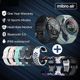 đồng hồ thông minh xiaomi Mibro Air XPAW001 Kết nối Bluetooth 5.0 theo dõi sức khỏe chống nước IP68 hỗ trợ Android iOS hỗ trợ nhiều ngôn ngữ