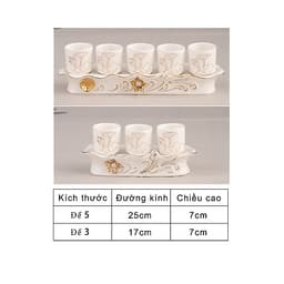 Đồ Thờ Cúng Bạch Ngọc Kim Sen