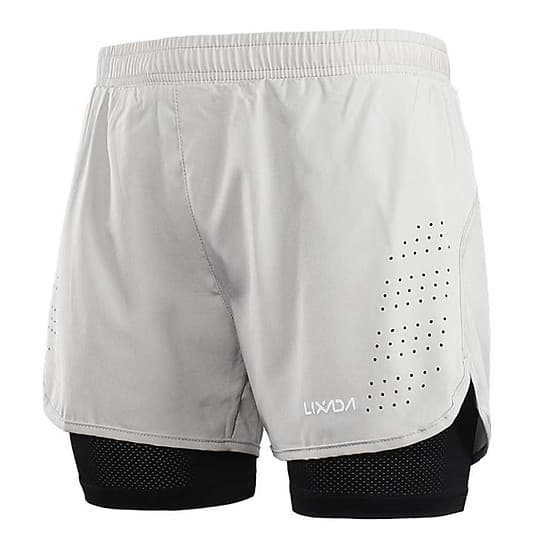 Quần Short Chạy Bộ 2 Trong 1 Lixada