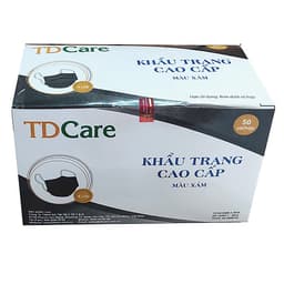 BỘ 2 HỘP KHẨU TRANG Y TẾ TDCare -4 LỚP (XANH/ TRẮNG/ XÁM)