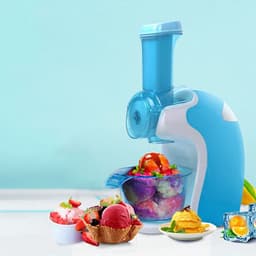 MÁY LÀM KEM TƯƠI ĐÔNG LẠNH SIÊU NGON TỪ TRÁI CÂY