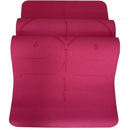 Thảm Tập Yoga Định Tuyến TPE 2 Lớp – Chọn Màu – Chọn Độ Dày + Bao Thảm Tập Yoga + Dây Buộc Thảm Tập Yoga Chính Hãng miDoctor 