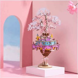 Đồ chơi lắp ráp gỗ 3D Mô hình Hộp nhạc Music Box AM41-AM45