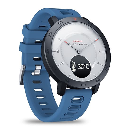 Đồng hồ thông minh Zeblaze HYBRID màn hình OLED 0.49"  Bluetooth 4.0 hỗ trợ đo nhị tim, huyết áp, theo dõi giấc ngủ