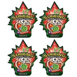 Kẹo Nổ Striking Nhiều Vị Combo 4 Gói 30g (30g x 4 Gói)