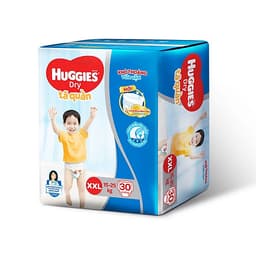 Tã quần HUGGIES DRY PANTS JUMBO mẫu mới