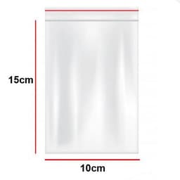 0.5 kg túi zip chỉ đỏ lựa chọn size