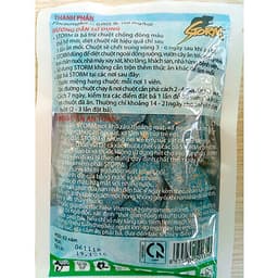 DẠNG GÓI 20 VIÊN | HỘP 100 VIÊN - THUỐC DIỆT CHUỘT STORM - DẠNG VIÊN NÉN - ĐƠN GIẢN DỄ SỬ DỤNG - AN TOÀN VỚI NGƯỜI SỬ DỤNG VÀ MÔI TRƯỜNG