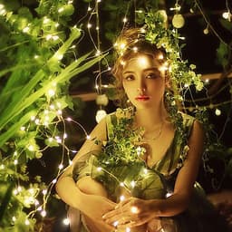 Đèn đom đóm dùng pin tiểu DEHA dây led cao cấp trang trí phòng, cắm trại.