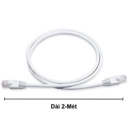 Dây Cáp Mạng Internet CAT6 RJ45 Ethernet MECK (2m)