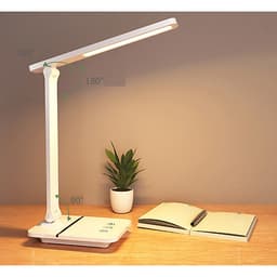 Đèn Bàn Học LED USB Di Động Cao Cấp Có Thể Gập Hai Chỗ – 03 Chế Độ Ánh Sáng Vàng Bảo Vệ Mắt Chống Cận - Hàng Chính Hãng  miDoctor