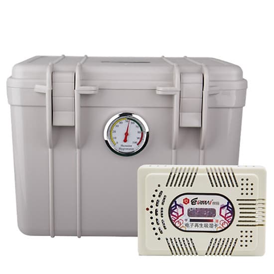 Combo hộp Chống Ẩm Eirmai R11 và máy hút ẩm ( 12L ) - Hàng chính hãng