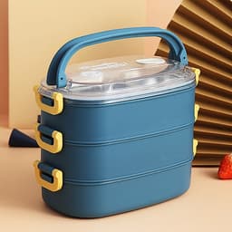 Hộp Cơm Giữ Nhiệt INOX304 Hiện Đại Kèm Hộp Đựng Canh Soup
