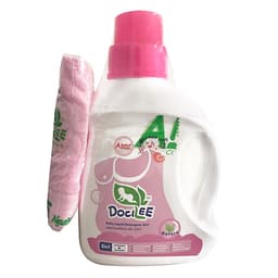 Dung Dịch Giặt Xả Quần Áo Em Bé 2in1 Docilee + Tặng Kèm Khăn