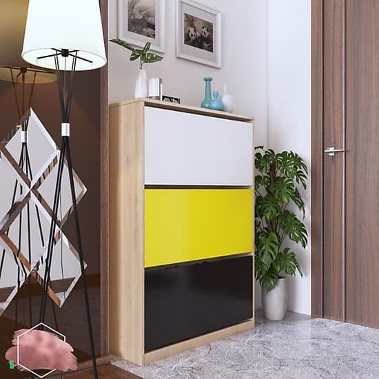 Tủ Giày Thông Minh Cao Cấp Sức Chứa Tối Đa Với Cánh Lật Thông Minh
