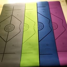 Thảm Tập Yoga Định Tuyến miDoctor + Túi Đựng Thảm Tập Yoga Định Tuyến + Dây Buộc Thảm Tập Yoga Định Tuyến (Túi, Dây Giao Màu Ngẫu Nhiên)