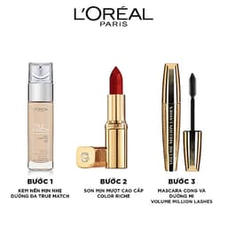 Son satin mịn mượt cao cấp L'Oreal Paris Color Riche Le Rouge 3.7g 