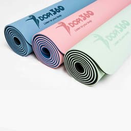 Thảm tập yoga DOPI360 cao cấp hai lớp siêu bám DP5500 Tặng kèm túi và dây