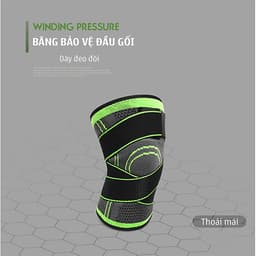 Băng bảo vệ đầu gối thể thao có dây quấn cố định khớp AOLIKES HX-7720 (Cặp)