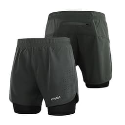 Quần Short Nam Chạy Bộ 2 Trong 1 Sấy Khô Nhanh Lixada
