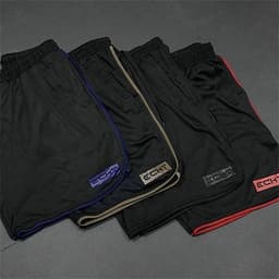 Quần đùi gym nam, Quần short thể thao nam, Quần đùi tập gym nam thun lưới - Thích hợp tập gym, đá bóng, chạy bộ, thể thao, bóng rổ hoặc giữ ấm cơ thể (SP065)