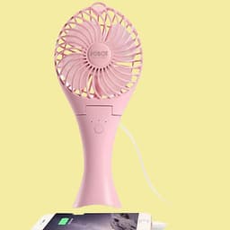 [[ 2 Trong 1 - Quạt Mini Và Pin Dự Phòng ]] - Đầu USB Cầm Tay Robot Đuôi Cá - RT-BF07 - Hàng Chính Hãng