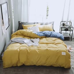 Bộ 4 món chăn ga gối cotton Tici cao cấp TC45 hàng đẹp (set gồm 1 ga, 1 chăn có khóa lồng được ruột, 2 vỏ gối)