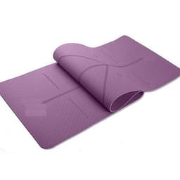 Thảm tập yoga định tuyến 6mm TPE  kèm túi đựng