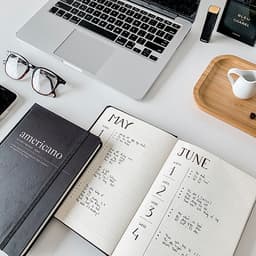 Sổ tay Crabit Notebuck Coffeeine - Espresso ruột  Dotgrid 180 trang (14.5 x 20.8 cm) 