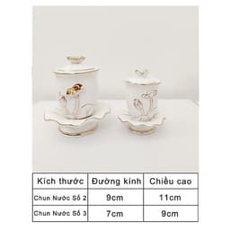 Đồ Thờ Cúng Bạch Ngọc Kim Sen
