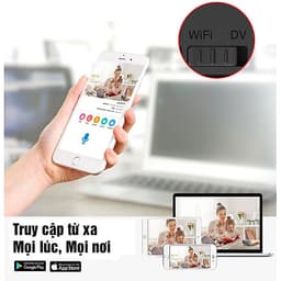Camera Mini IP Vstarcam C90S 2 Trong 1 Camera Giám Sát Chống Trộm Và Camera Hành Trình Ô Tô 2.0M Full HD 1080P WiFi Siêu Nhỏ Gọn, Hồng Ngoại Ẩn Ban Đêm, Xem Trực Tiếp Từ Xa Bằng Điện Thoại, PC, iPad - Hàng Chính Hãng