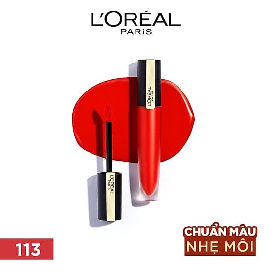 Son kem lì nhẹ môi cao cấp Rouge Signature L'Oreal Paris 7ml