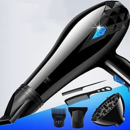 Máy Sấy Tóc Deliya Công Suất Lớn 2200W Tặng Kèm Lược 5 Phụ Kiện Siêu Hot DL05