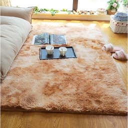 Thảm Lông Dài Trải Sàn Cao Cấp Kiểu Loang