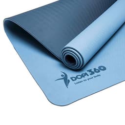 Thảm tập yoga DOPI360 cao cấp hai lớp siêu bám DP5500 Tặng kèm túi và dây