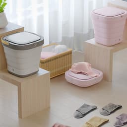 Máy Giặt Gấp Di Động Xiaomi Moyu Mini Phù Hợp Cho Người Du Lịch Hay Tại Nhà