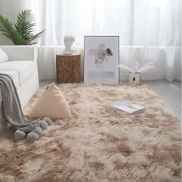 Thảm Lông Dài Trải Sàn Cao Cấp Kiểu Loang
