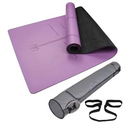 Thảm Tập Yoga Định Tuyến Da PU Cao Cấp Chính Hãng miDoctor + Túi Đựng Thảm Tập Yoga + Dây Buộc Thảm Yoga Định Tuyến