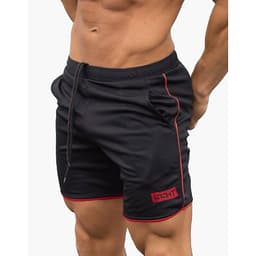 Quần đùi gym nam, Quần short thể thao nam, Quần đùi tập gym nam thun lưới - Thích hợp tập gym, đá bóng, chạy bộ, thể thao, bóng rổ hoặc giữ ấm cơ thể (SP065)