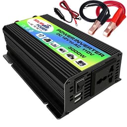 Bộ kích điện ô tô sin chuẩn đỉnh 3000W chuyển đổi dòng điện DC 12V thành AC 220V