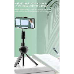 Chân Máy Chụp Ảnh, Quay Phim, Livestream Kẹp Ipad, Điện Thoại LT04 - Có Điều Khiển Từ Xa - Hàng Nhập Khẩu
