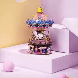 Đồ chơi lắp ráp gỗ 3D Mô hình Hộp nhạc Music Box AM41-AM45