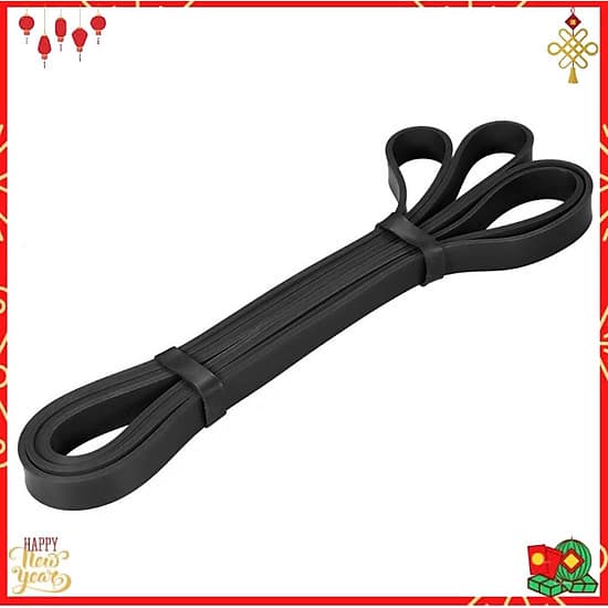 Dây kháng lực tập gym cao su tự nhiên, mức lực kéo phân theo từng màu, tiện lợi mang theo bất cứ đâu Cleacco
