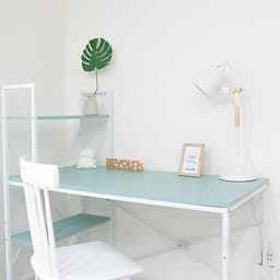 Bàn Làm Việc BEYOURs Neuly Table Gỗ Chân Sắt Phối Kệ Sách Đa Năng